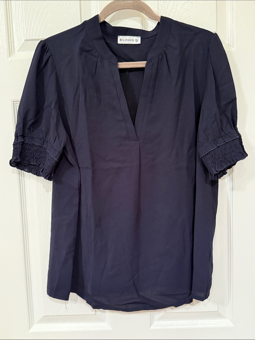 Navy blue women’s blouse